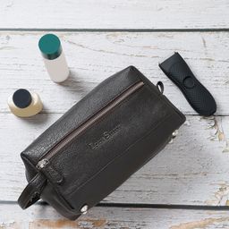 LOUIS STITCH Leather Travel Toiletry Kit-26