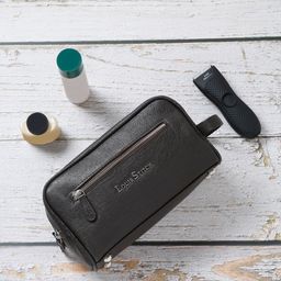 LOUIS STITCH Leather Travel Toiletry Kit-30