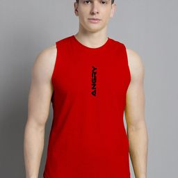 FBAR Typography Printed Pure Cotton Skin Friendly Gym Vests 1011FBAE398-03-XS-image-24
