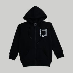 Gini and Jony Boys Graphic Printed Hooded Open Front Jacket-picture-0
