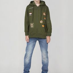 Gini and Jony Boys Graphic Printed Hooded Cotton Tailored Jacket-picture-12