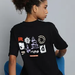 Puma Printed Pure Cotton Outdoor Relaxed Fit T-shirt-image-10