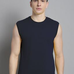 FBAR Sleeveless Slim Fit Pure Cotton T-shirt-picture-30