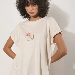 RAREISM Loose Fit Cotton T-shirt-image-35