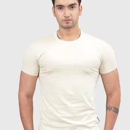 FUAARK Round Neck Short Sleeves Moisture WickingSlim Fit Cotton T-shirt-image-21