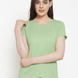 Friskers Round Neck Slim Fit Pure Cotton T-shirt-image-50