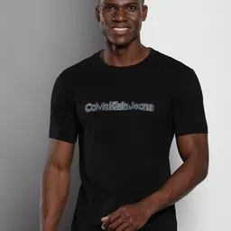 Calvin Klein Jeans Typography Printed Slim Fit T-shirt-image-20
