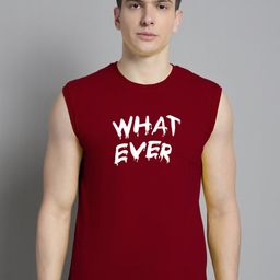 FBAR Typography Printed Pure Cotton Slim Fit T-shirt-picture-37
