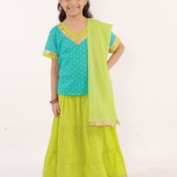 Biglilpeople Girls Ready to Wear Lehenga & Blouse With Dupatta-52