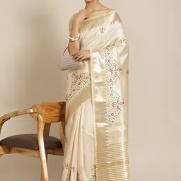 DIVASTRI Striped ZariGadwal Saree-picture-12