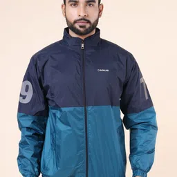 Dollar Men Reversable Light Weight Windcheater Jacket with UV Protection and Pockets-picture-23