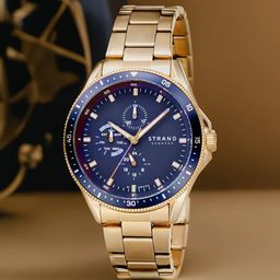 STRAND BY OBAKU Men Textured Dial & Stainless Steel Straps Analogue Watch S745LMGLSG-image-64