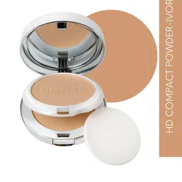 GLAM21 HD High Definition 2-In-1 Long Lasting Oil Free Formula Compact Powder 20 g-Ivory-5