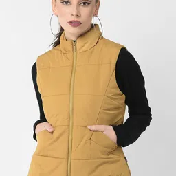Crimsoune Club Women Mock Collar Bomber Jacket-16