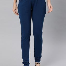 Nejo Women Navy Blue Maternity Leggings-picture-55