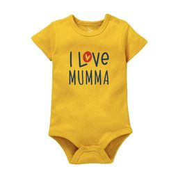 Zeezeezoo Infants Love Mumma Printed Pure Cotton Bodysuit-picture-8