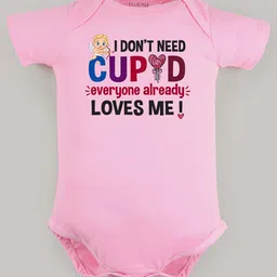 FflirtyGo Infants Valentine's Day Special Printed Cotton Bodysuit-image-56