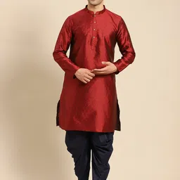 Amodh by Kisah Men Kurta With Dhoti Pants-image-33