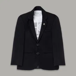 CAVIO Boys Single-Breasted Pure Cotton Party Blazer & T-Shirt-27