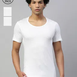 DIXCY SCOTT MAXIMUS Men Pack Of 3 Assorted Cotton Innerwear Undershirt Vests-picture-39