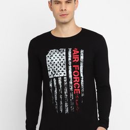 appulse Typography Printed Long Sleeve Cotton T-shirt-image-94