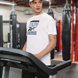 Reebok Graphic Brand Logo Speedwick Running T-shirt-image-44