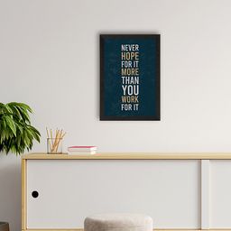 eCraftIndia Green & White Motivational Quote Painting Wall Art-image-103
