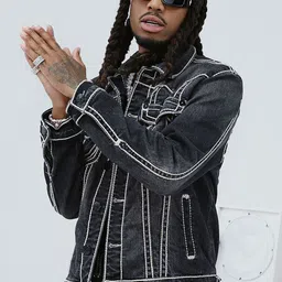 True Religion Washed Denim Jacket-picture-55