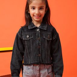 TALES & STORIES Girls Lightweight Denim Jacket-picture-11