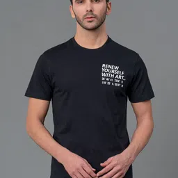 Red Tape Men Typography Pure Cotton T-shirt-image-76