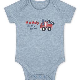 mothercare Boys Blue Printed Bodysuit-42