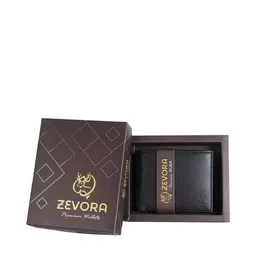 ZEVORA Men Leather Two Fold Wallet-31