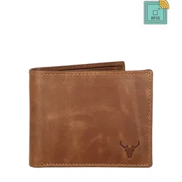 NAPA HIDE Men Tan Brown Solid Two Fold Wallet-image-29