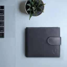 Hidesign Men Navy Blue Solid Two Fold Wallet-27