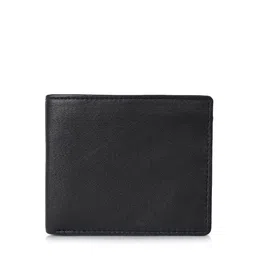 CIMONI Men Black Leather Two Fold Slim Wallet-image-64