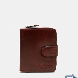 Teakwood Leathers Women Brown Leather Two Fold Wallet-image-26