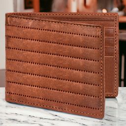 LORENZ Men Leather Two Fold Wallet-6