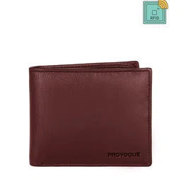 Provogue Men Maroon Leather Two Fold Wallet-41