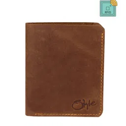 Style Shoes Men Textured RFID Leather Two Fold Wallet-image-64