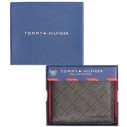 Tommy Hilfiger Men Typography Printed Leather Two Fold Wallet-53