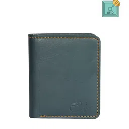 Style Shoes Men RFID Leather Two Fold Wallet-image-73