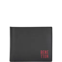 United Colors of Benetton Men Octavio Leather Two Fold Wallet-30