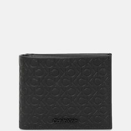 Calvin Klein Geometric Textured Leather Two Fold Wallet-image-65
