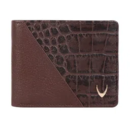 Hidesign Men Brown Textured Two Fold Wallet-54
