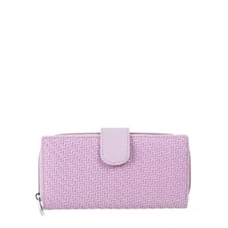 Metro Women Textured Zip Around Wallet-picture-12