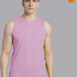 FBAR Pack of 2 Round Neck Sleeveless Bio Wash Pure Cotton Gym Vest-image-68