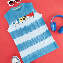 Pantaloons Junior Boys Dyed  Cotton T-shirt-image-21