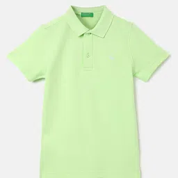 United Colors of Benetton Boys Polo Collar Pure Cotton T-shirt-48