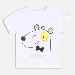 MINI KLUB Boys Graphic Printed Round Neck Pure Cotton T-shirt-image-56