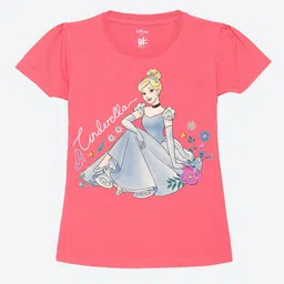 YK Disney Girls Printed Pure Cotton T-shirt-picture-33